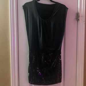 Super mini black dress